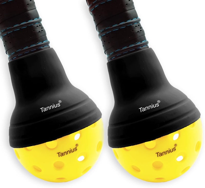 Tannius Pickleball Ball Retriever 2 Pack, Picks Up Easily Without Bending Down, Protects Your Back, Fits Any Standard Paddles, Elastic and Durable, Best Gift - Image 1